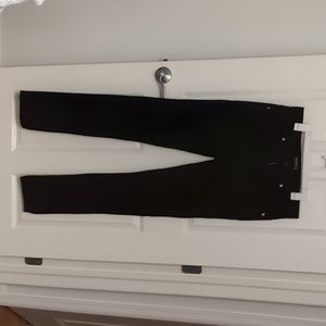 Pink Dolphin 🐬 distressed size 32 straight leg jeans black